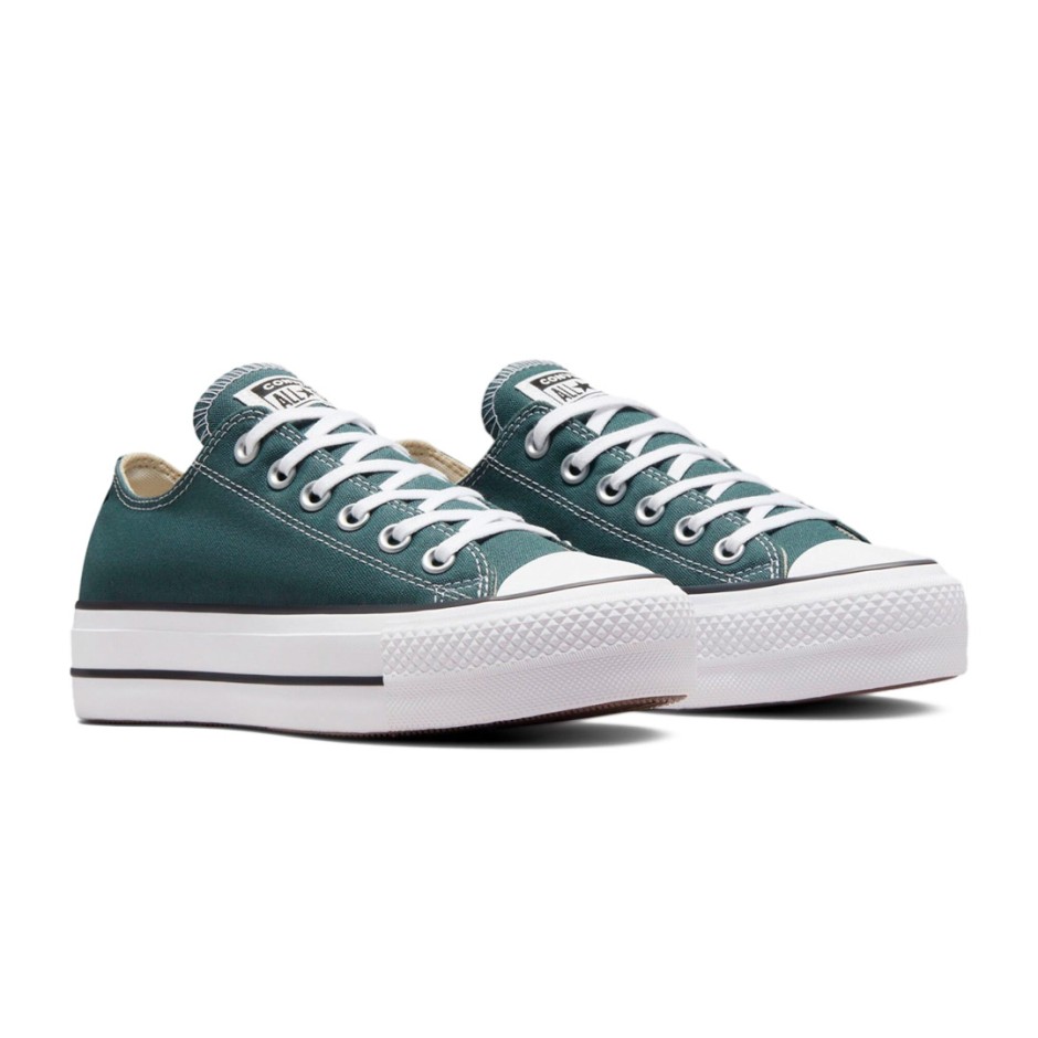 Γυναικεία Sneakers Κυπαρισσί - Converse Chuck Taylor All Star Lift Platform 