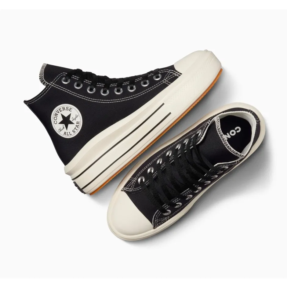 CONVERSE CHUCK TAYLOR ALL STAR MOVE PLATFORM RETRO A12585C Black