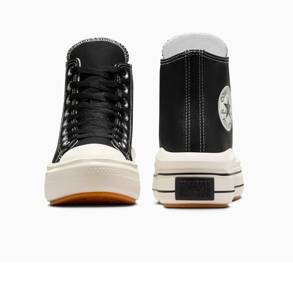 Γυναικεία Sneakers Μαύρα - Converse Chuck Taylor All Star Move Platform Retro Sport