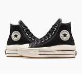 CONVERSE CHUCK TAYLOR ALL STAR MOVE PLATFORM RETRO A12585C Black Image 4