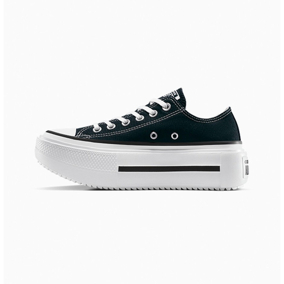 Γυναικεία Sneakers Μαύρα - Converse Chuck Taylor All Star Lift Double Stack Platform