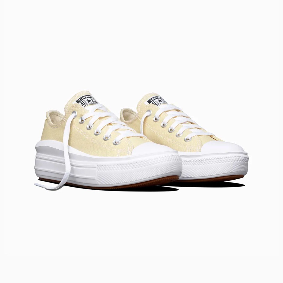Women's Sneakers Yellow - Converse Chuck Taylor All Star Move Platform