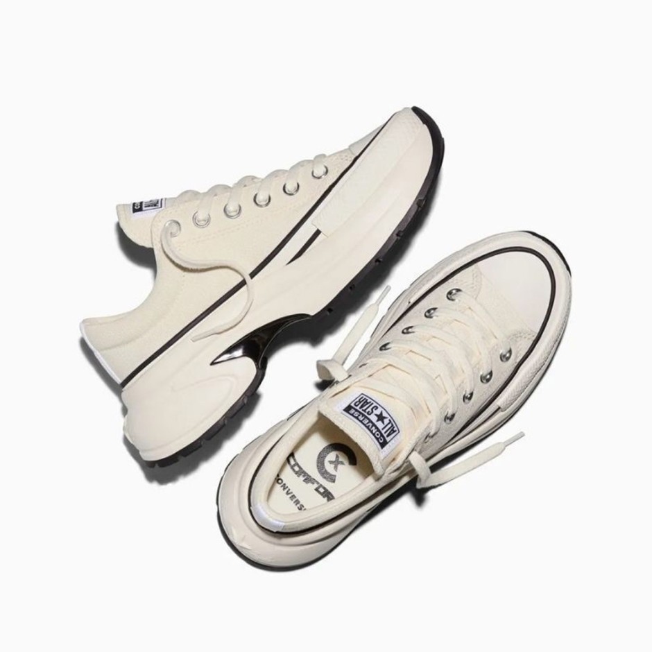 Γυναικεία Sneakers Εκρού - Converse Run Star Crush