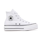CONVERSE CHUCK TAYLOR ALL STAR PLATFORM CANVAS 560846C White Image 