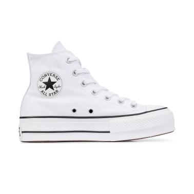 Γυναικεία Sneakers Λευκά - Converse Chuck Taylor All Star Canvas Platform