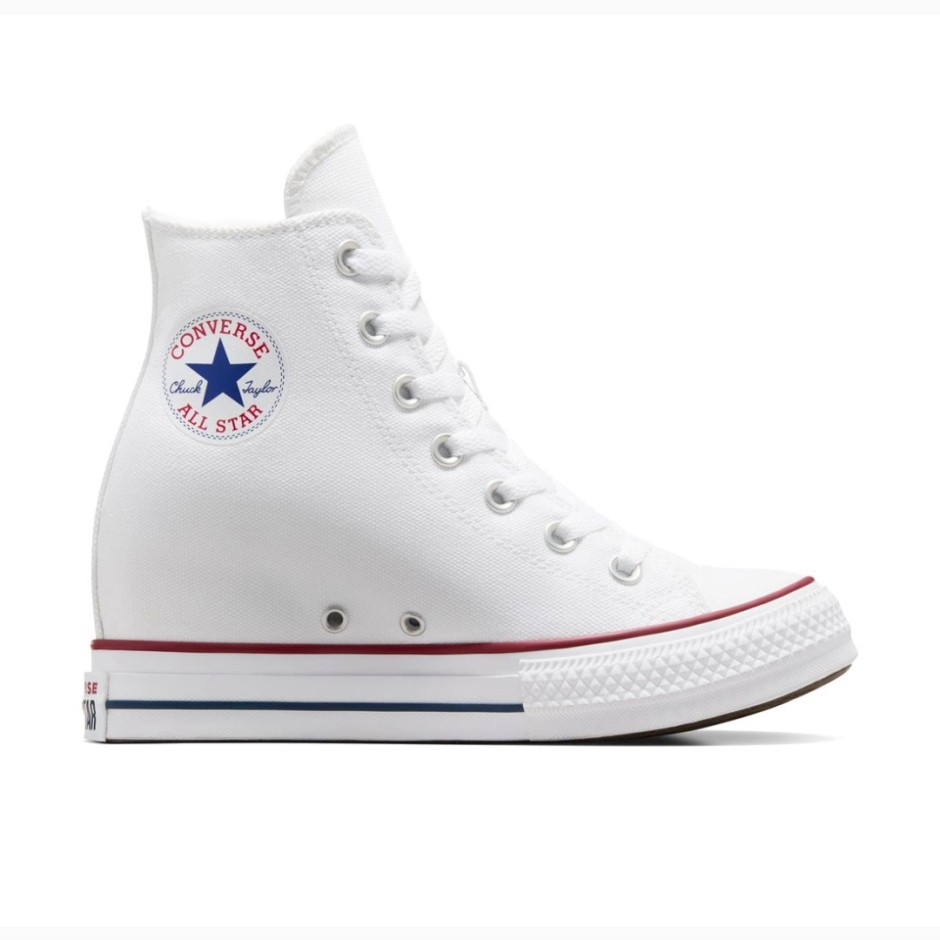 CONVERSE CHUCK TAYLOR ALL STAR CLASSIC WEDGE PLATFORM A11908C White