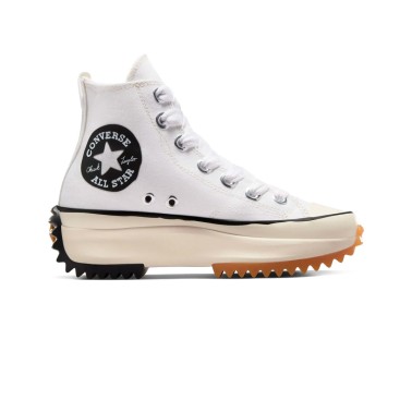 Γυναικεία Sneakers Λευκά - Converse Run Star Hike Platform Sketch
