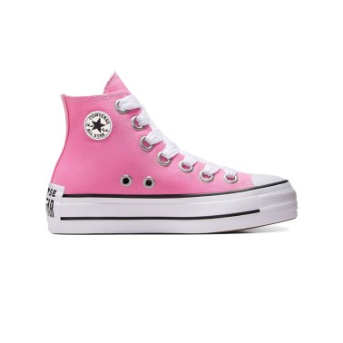 Γυναικεία Sneakers Ροζ - Converse Chuck Taylor All Star Lift Platform Sketch