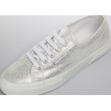 SUPERGA 2750-JERSEYFROSTLAMEW S00FPX0-G69 Λευκό Εικόνα 2