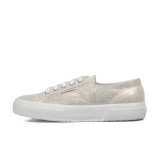 SUPERGA 2750-JERSEYFROSTLAMEW S00FPX0-G70 Λευκό