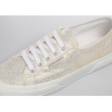 SUPERGA 2750-JERSEYFROSTLAMEW S00FPX0-G70 Λευκό