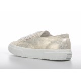 SUPERGA 2750-JERSEYFROSTLAMEW S00FPX0-G70 Λευκό