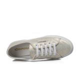 SUPERGA 2750-JERSEYFROSTLAMEW S00FPX0-G70 Λευκό