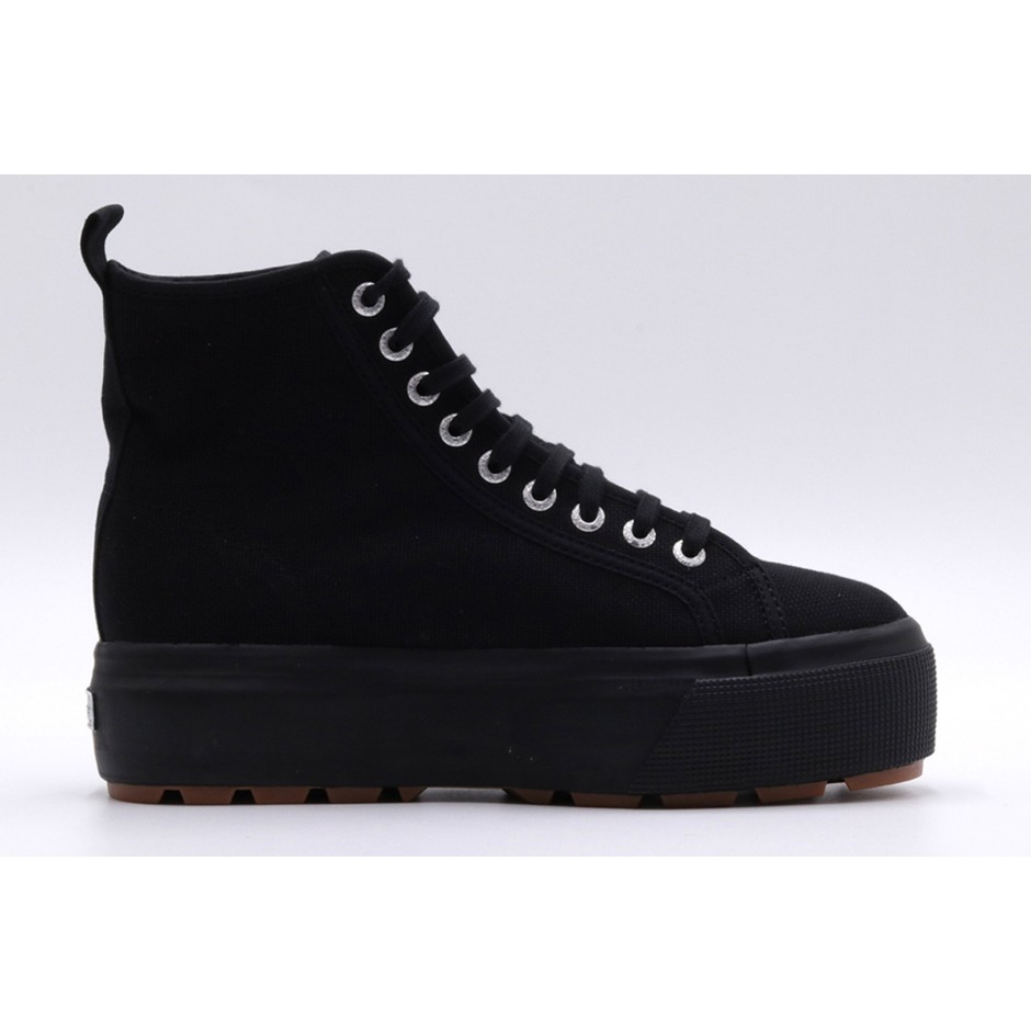 Γυναικεία Παπούτσια SUPERGA 2708 HI TOP TANK Μαύρο S2123DW-996 