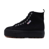 Γυναικεία Παπούτσια SUPERGA 2708 HI TOP TANK Μαύρο S2123DW-996  Εικόνα 