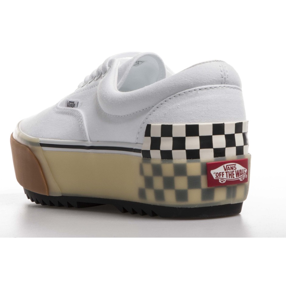 VANS UA ERA STACKED VA4BTOTDC-TDC Λευκό