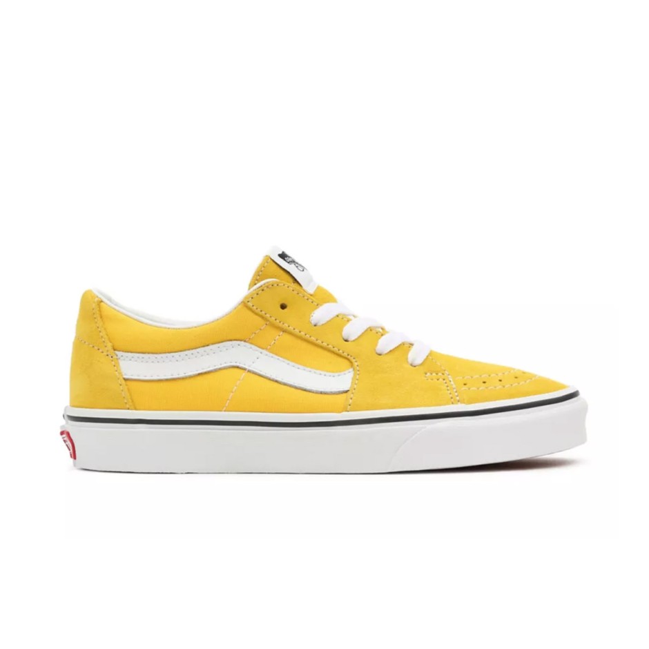 yellow low top vans