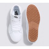 VANS UA SK8-HI STACKED (CANVAS) VN0A4BTWL5R-L5R White Image 1