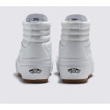 VANS UA SK8-HI STACKED (CANVAS) VN0A4BTWL5R-L5R White Image 2