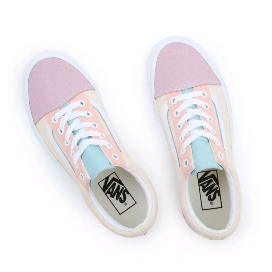 Pastel striped vans hotsell