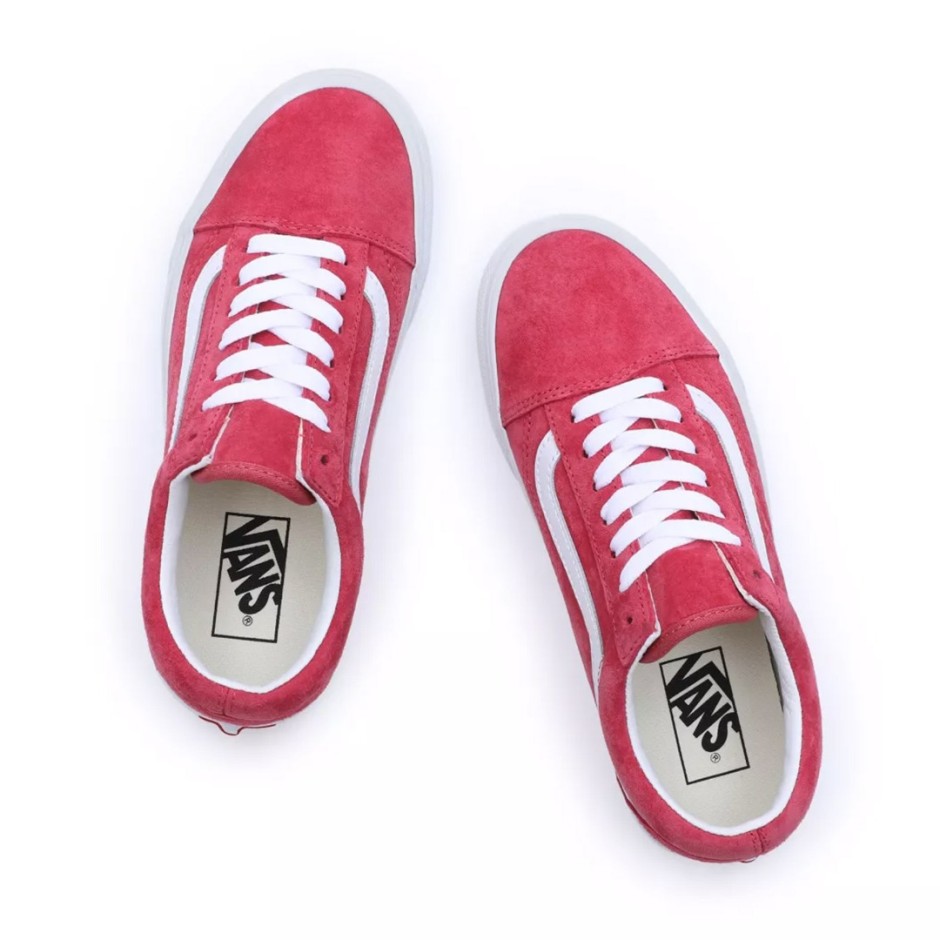 Vans Old Skool Pig Suede Ροζ - Γυναικεία Παπούτσια