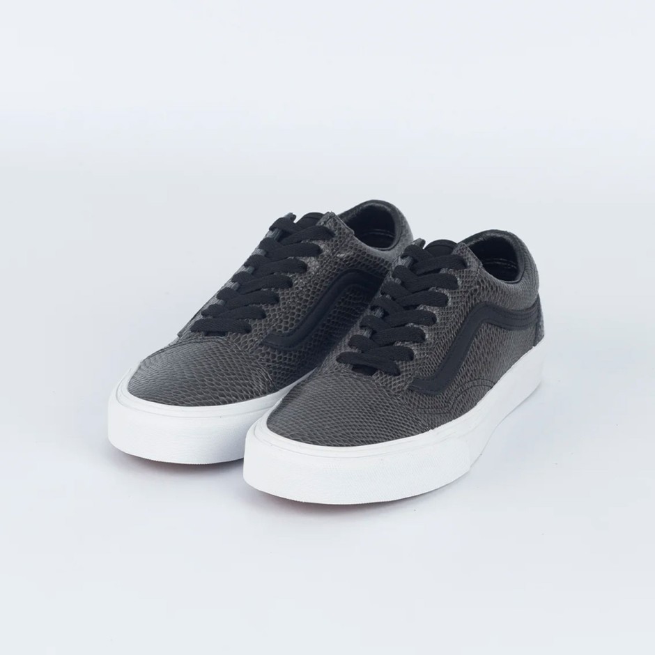 Women's Sneakers Black - Vans Old Skool Snake