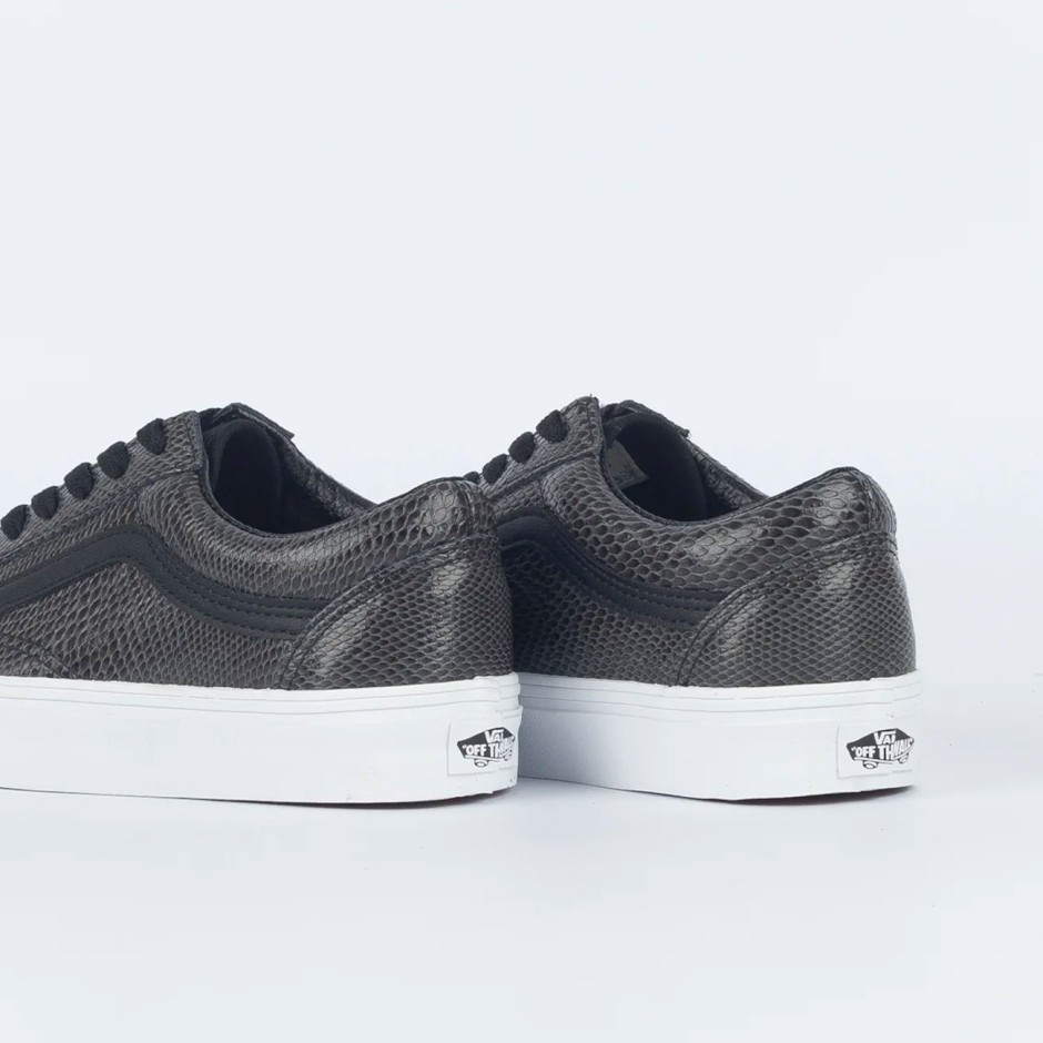 Women's Sneakers Black - Vans Old Skool Snake