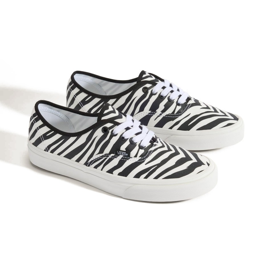 Women's Sneakers White-Black - Vans Authentic