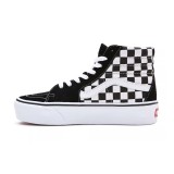 VANS UA SK8-HI PLATFORM 2.0 VN0A3TKNQXH-QXH White-Black Image 
