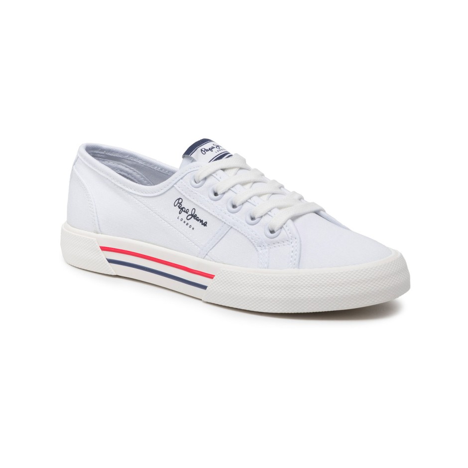 PEPE JEANS BRADY BASIC W PLS31287-800 White