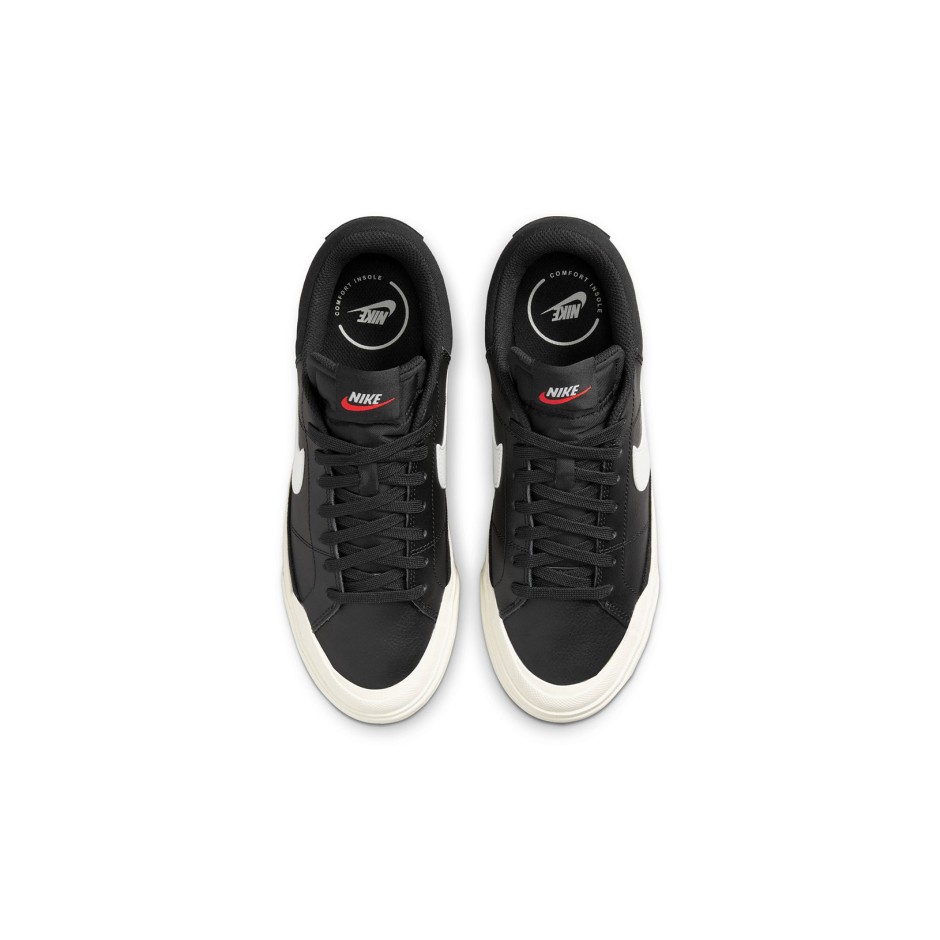 Γυναικεία Sneakers Μαύρα - Nike Court Legacy Lift