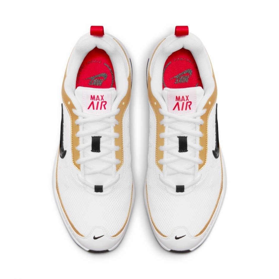 nike air max 720 gold and white