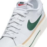 NIKE COURT LEGACY LIFT DM7590-107 White Image 3