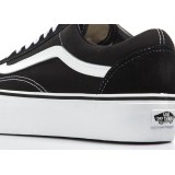Γυναικεία Sneakers Μαύρα - Vans Old Skool Platform Εικόνα 3