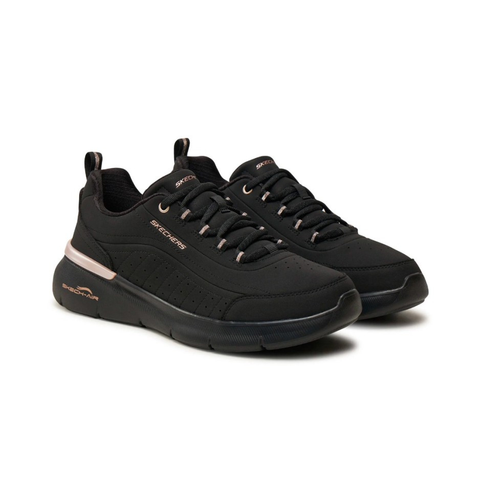 Γυναικεία Sneakers Μαύρα - Skechers Air Dynamight 2.0