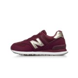 NEW BALANCE 574 WL574WNL Μπορντό Εικόνα 