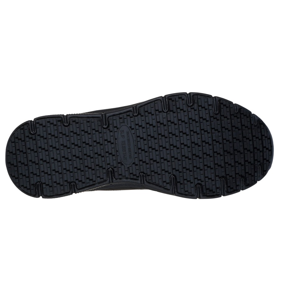 Γυναικεία Παπούτσια Εργασίας Μαύρα - Skechers Slip-ins Work: Nampa-Cottonbud