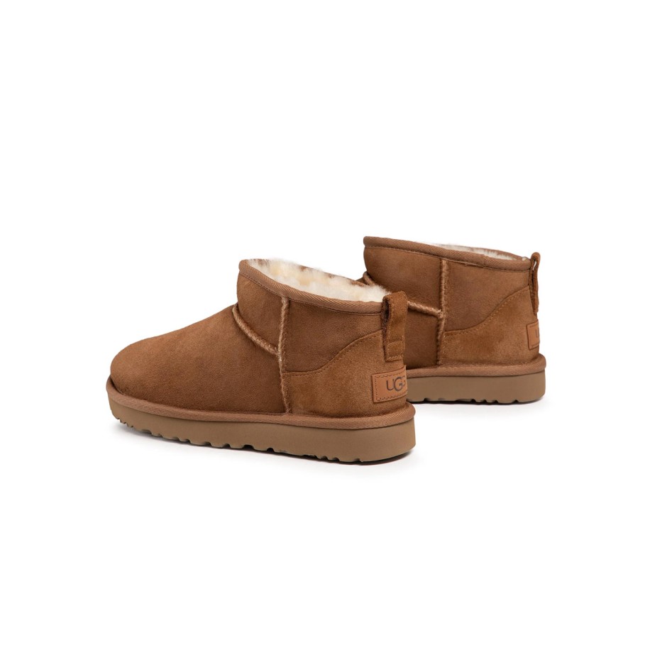 Γυναικεία Μποτάκια Καφέ - UGG Classic Ultra Mini