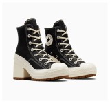 CONVERSE CHUCK 70 DE LUXE HEEL A05347C Black Image 1