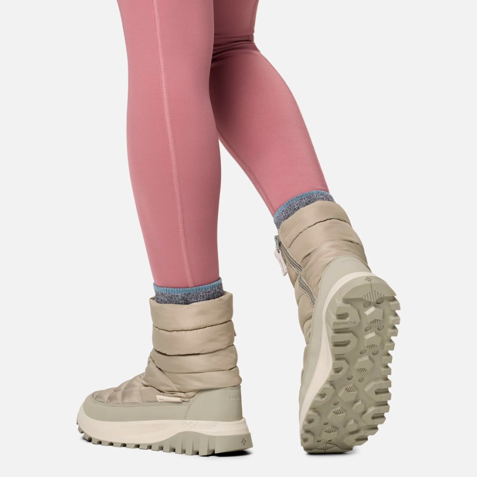 Γυναικείες Μπότες Εκρού - Columbia Snowtrot Mid