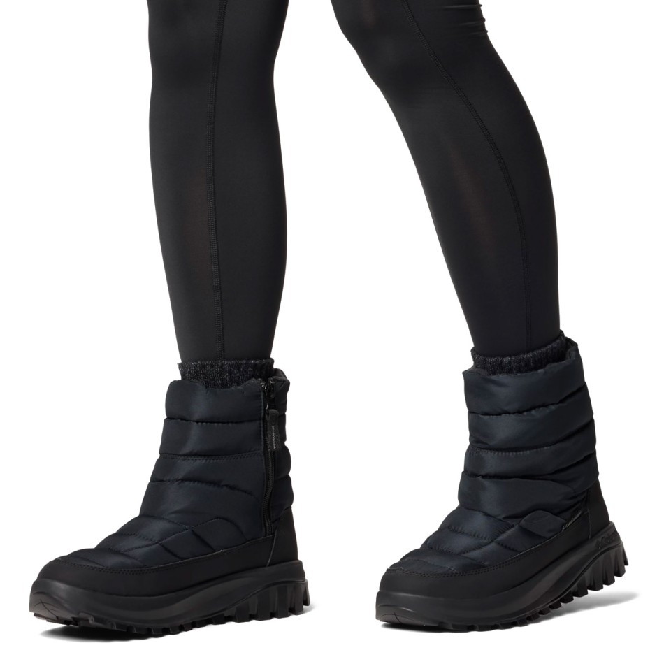 Γυναικείες Μπότες Μαύρες - Columbia Snowtrot Mid