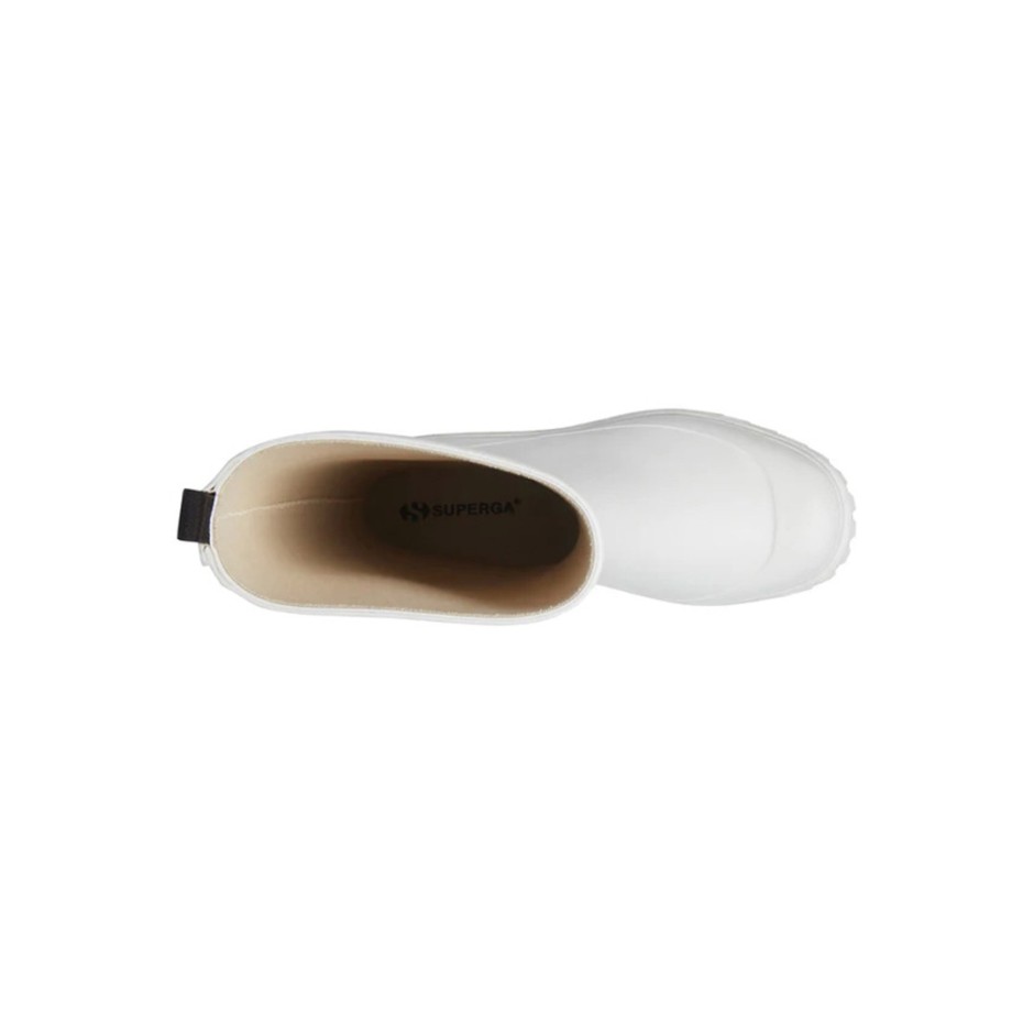 Γυναικείες Μπότες SUPERGA 799 RUBBER BOOTS LETTERING Λευκό S00G700-901 