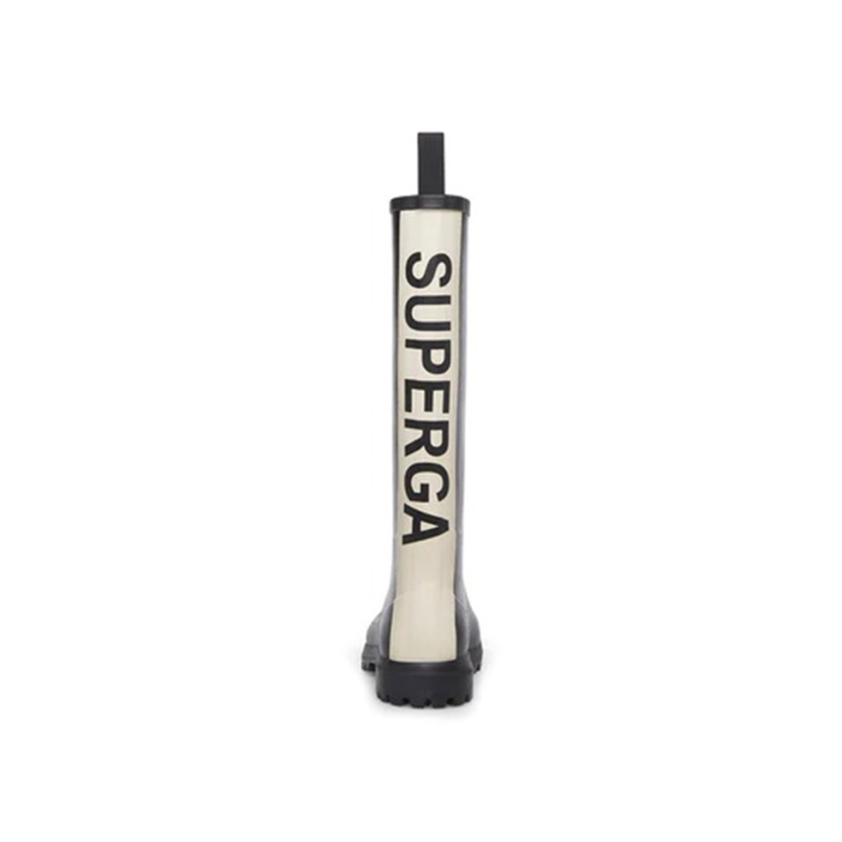 Γυναικείες Μπότες SUPERGA 799 RUBBER BOOTS LETTERING Μαύρο S00G700-999 