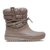 Γυναικείες Μπότες Χιονιού Μπεζ - Crocs Classic Neo Puff Luxe Εικόνα 