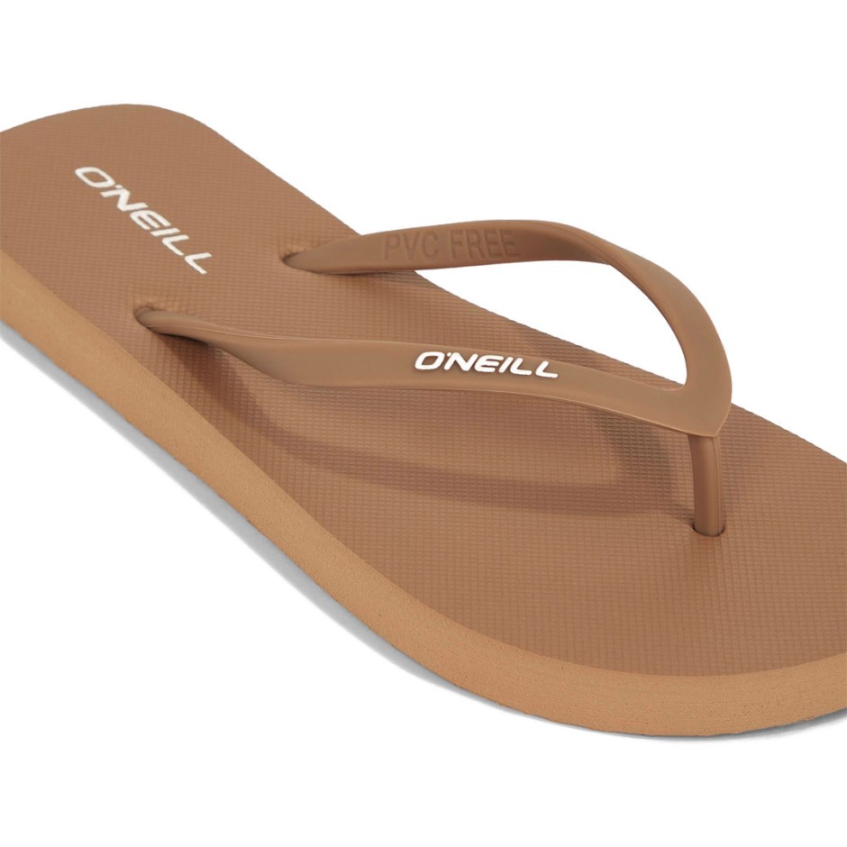 Γυναικείες Σαγιονάρες Μπεζ - O'Neill Profile Small Logo