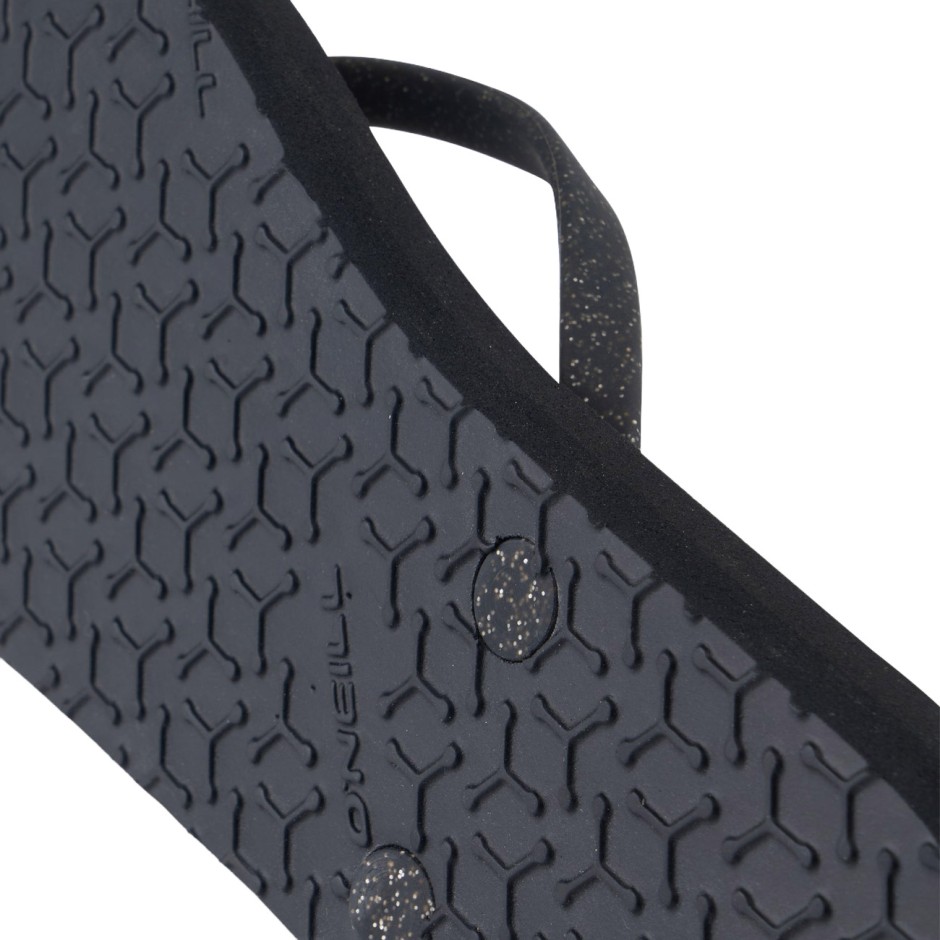 Γυναικείες Σαγιονάρες Μαύρες - O'Neill Profile Glitter