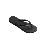 HAVAIANAS TOP LOGO METALLIC 4127244-1069 Μαύρο