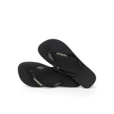 HAVAIANAS TOP LOGO METALLIC 4127244-1069 Black Image 1