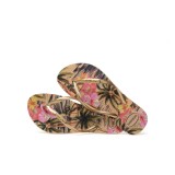 HAVAIANAS SLIM TROPICAL 4122111-0092 Gold Image 1