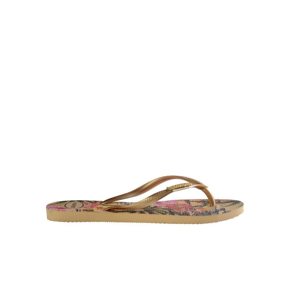 HAVAIANAS SLIM TROPICAL 4122111-0092 Gold